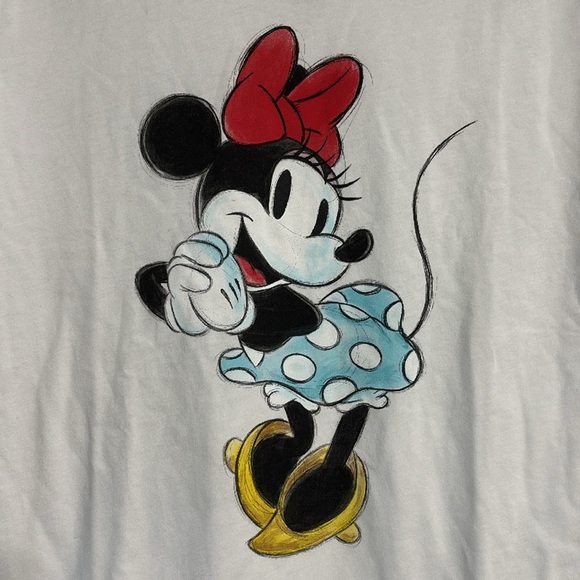 Disney 100 Mickey Mouse Short Sleeve White T-Shirt Size M - Picture 3 of 7